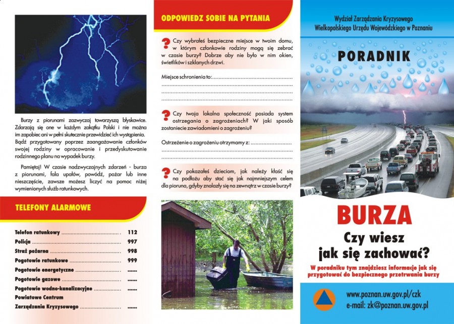 PORADNIK. Burza. Czy wiesz jak się zachować?