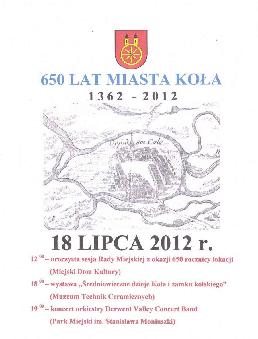 650 lat Miasta Koła