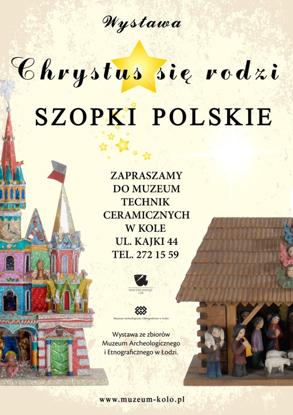 MTC w Kole zaprasza na  wystawę szopek bożonarodzeniowych