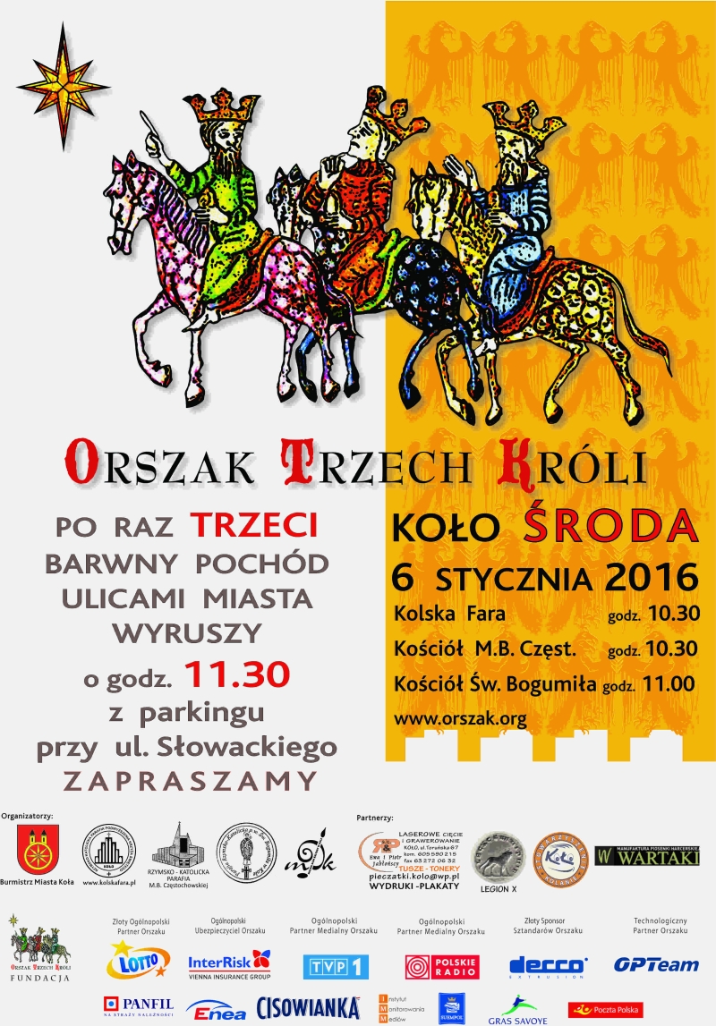 Orszak Trzech Króli w Kole
