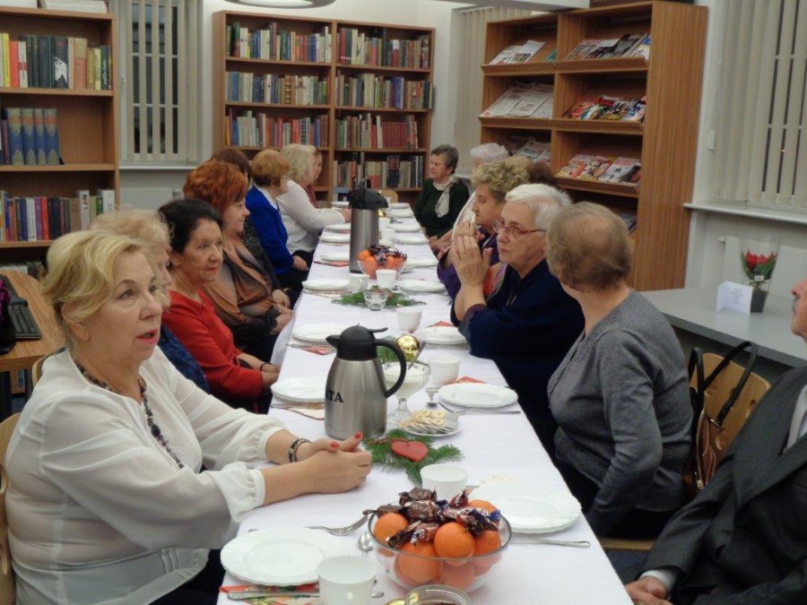 Wigilia w książnicy...