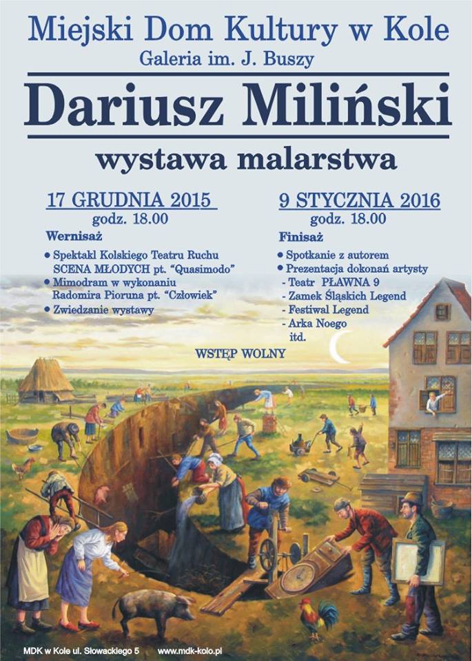 Wystawa malarstwa - Dariusz Miliński