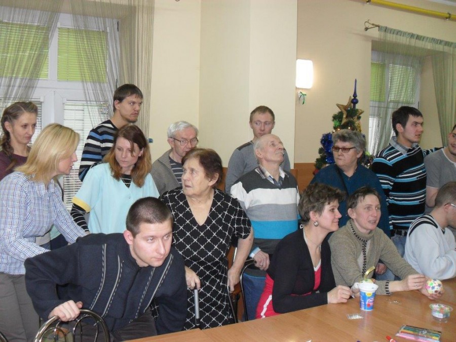 Bożonarodzeniowe spotkanie integracyjne w ŚDS
