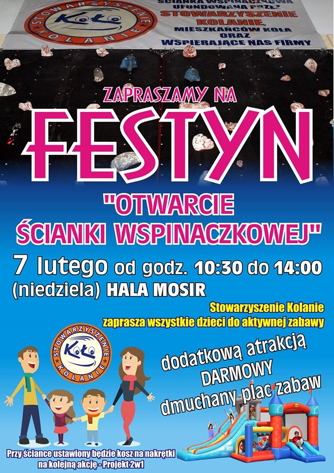 Oficjalne otwarcie ścianki wspinaczkowej już w niedzielę