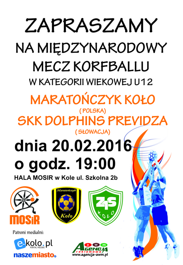 Zapraszamy na Międzynarodowy Mecz Korfballu