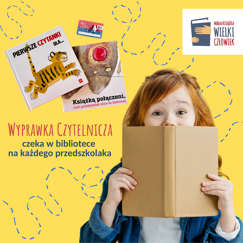 Zdjęcie przedstawia dziewczynkę trzymającą w dłoniach książkę.