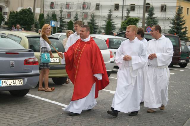 Poświęcenie samochodów