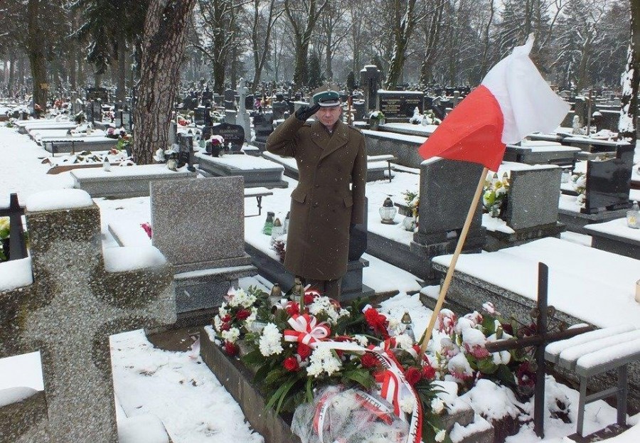 Oddał cześć kolskiemu Żołnierzowi Wyklętemu