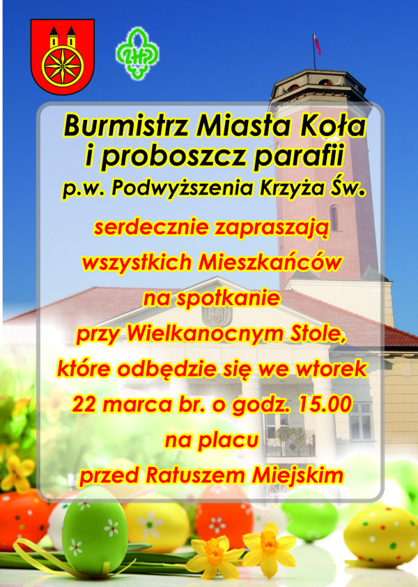 Zapraszamy na spotkanie przy Wielkanocnym Stole