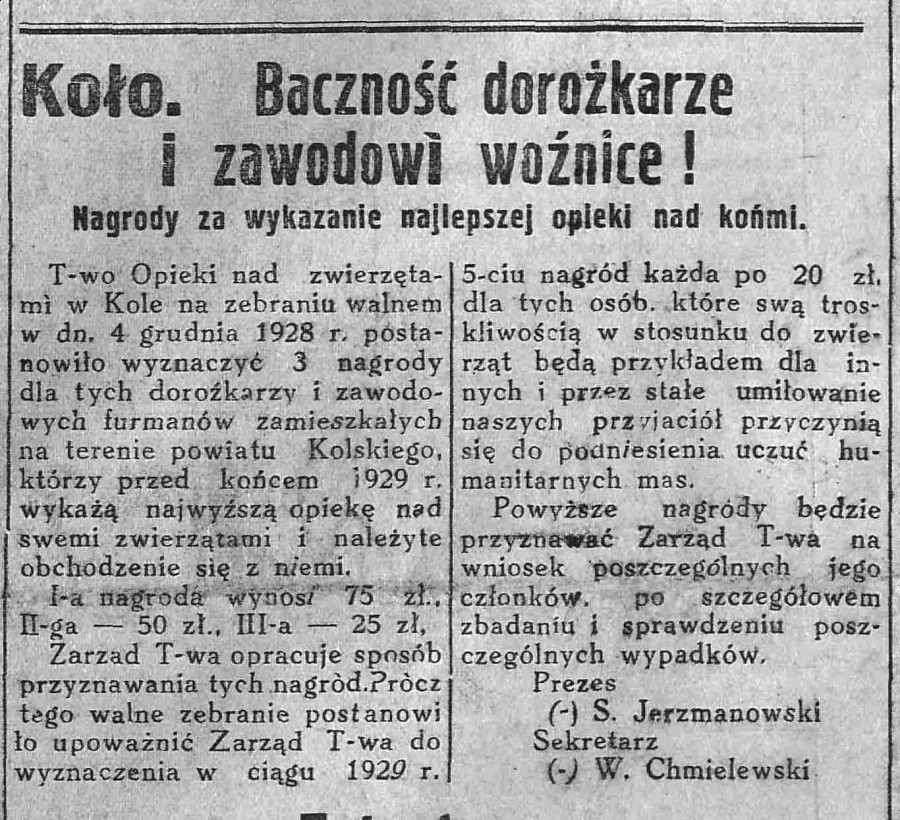 Baczność dorożkarze!