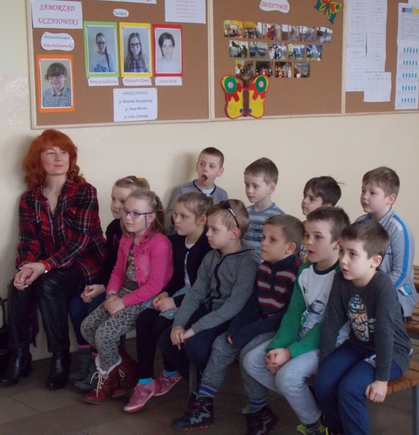 Przedszkolaki z Przedszkola nr 6 byli gośćmi Szkoły Podstawowej nr 5