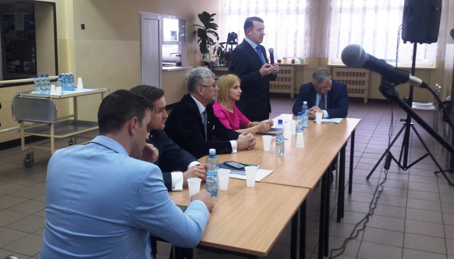 Burmistrz spotkał się z mieszkańcami na os. Kolejowa 