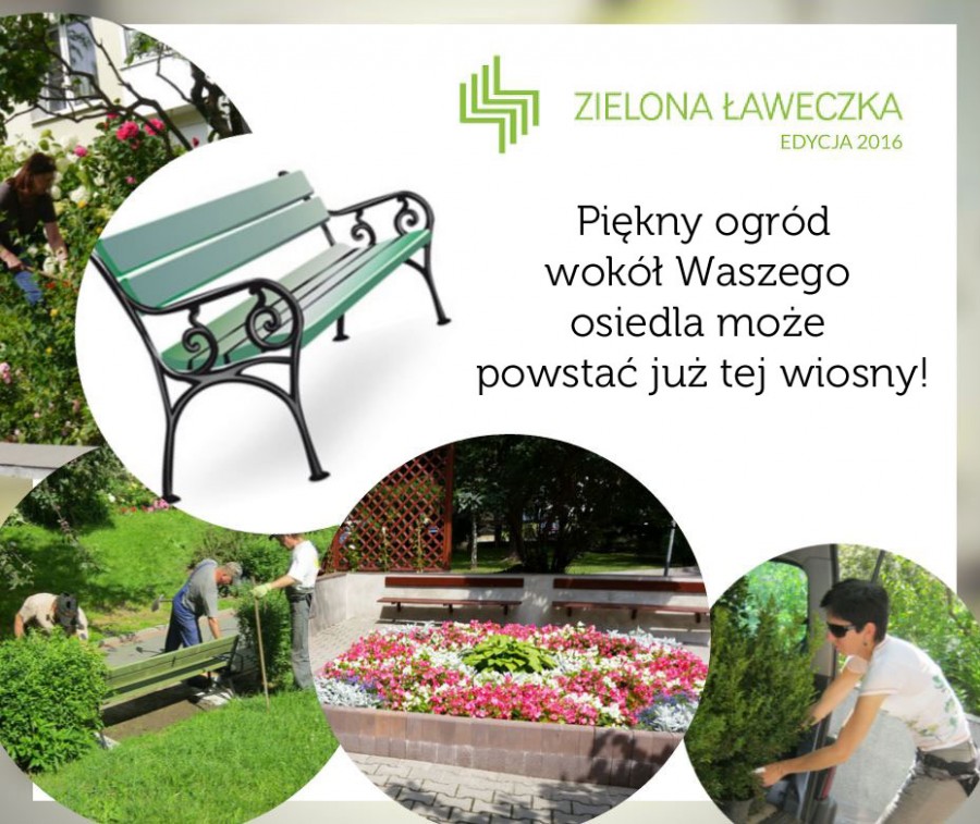 Konkurs ZIELONA ŁAWECZKA - prospołeczny projekt grantowy