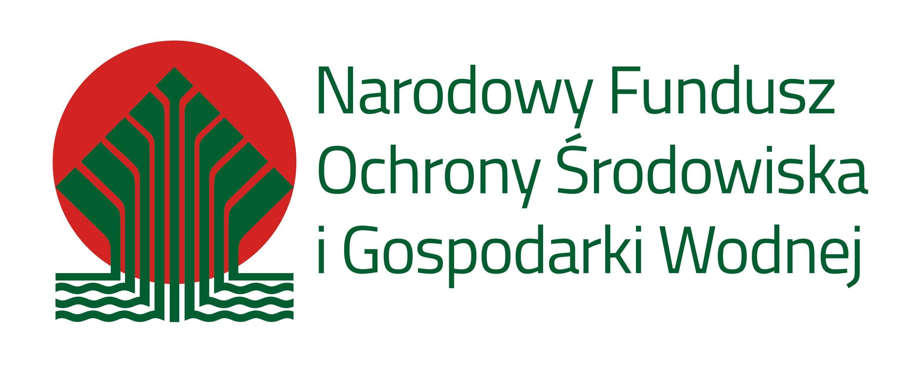Grafika przedstawia logo Narodowego Funduszu Ochrony Środowiska i Gospodarki Wodnej.