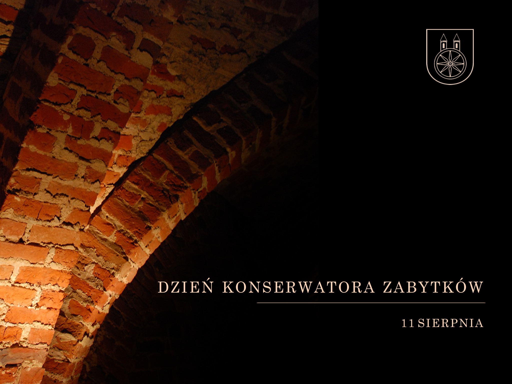 Plansza Dzień Konserwatora Zabytków, tekst pod planszą.