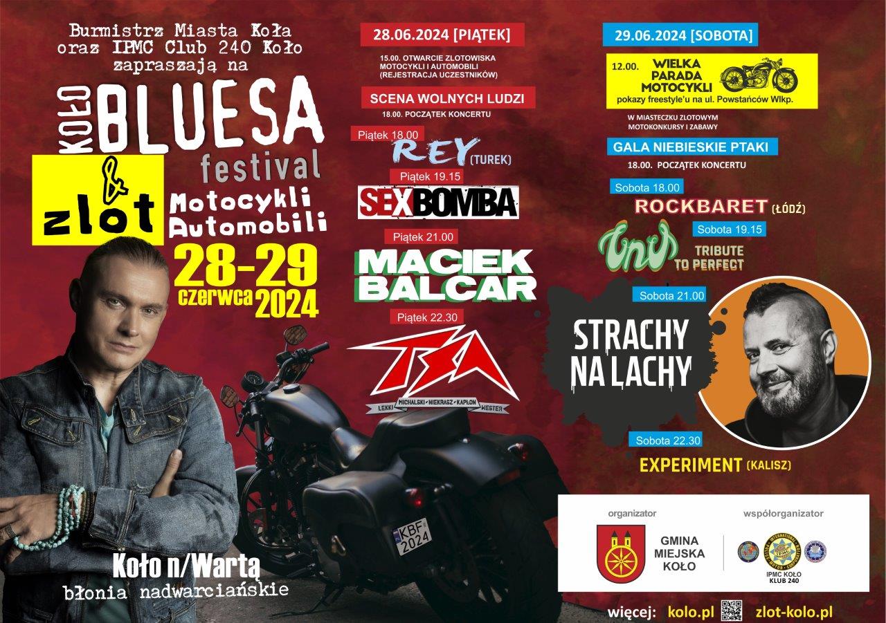 Na plakacie znajduje się zaproszenie na festiwal 