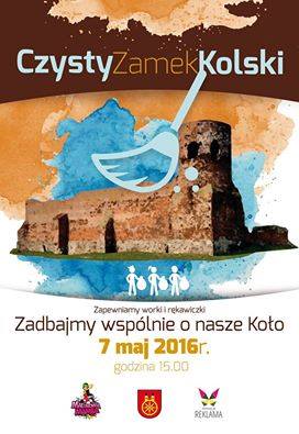 Czysty Zamek Kolski - kolejna "czysta" akcja