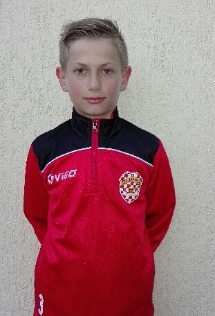 Zawodnik Orlika Starszego Olimpii w kadrze U-11 KOZPN