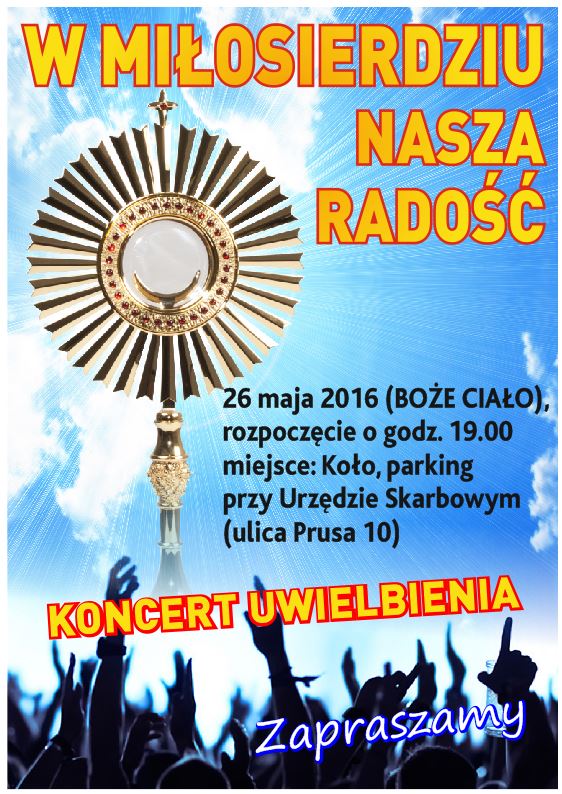 Wspólnota Odnowy w Duchu Świętym "Bartymeusz" zaprasza na koncert