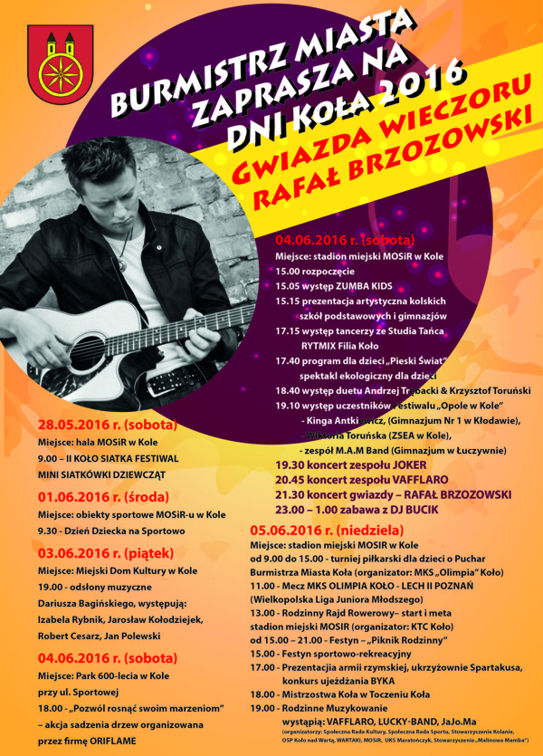 Zapraszamy na Dni Koła 2016