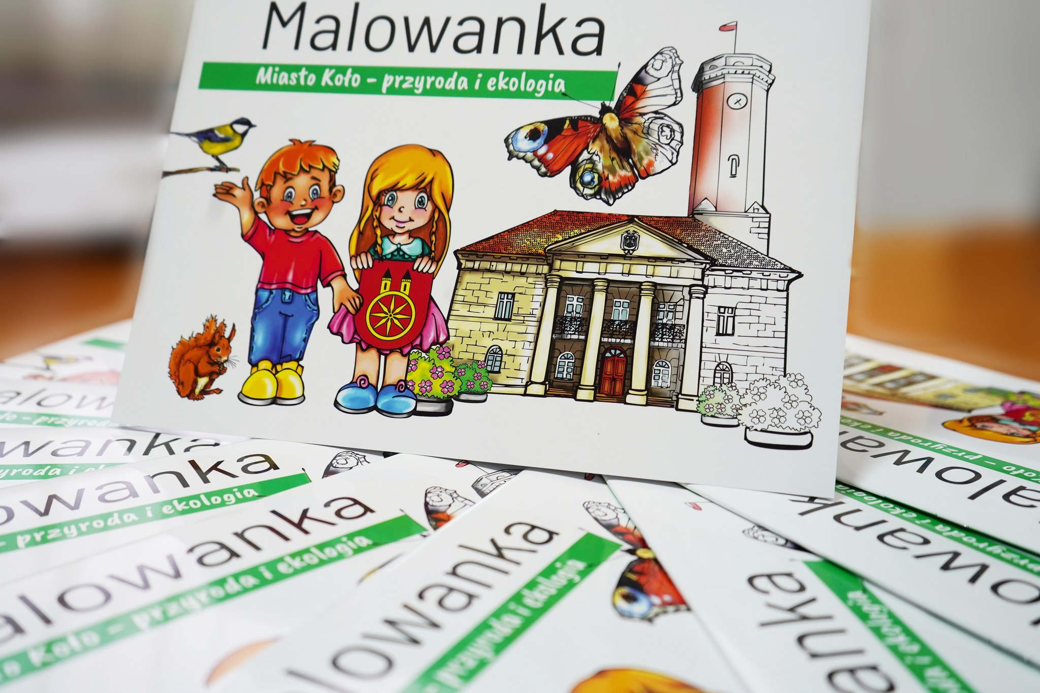 Zdjęcie okładki egzemplarza MALOWANKI pt.: Miasto Koło - ekologia i przyroda