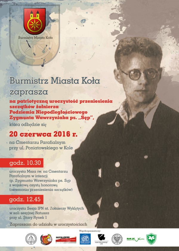 Patriotyczna uroczystość przeniesienia szczątków naszego "Sępa"