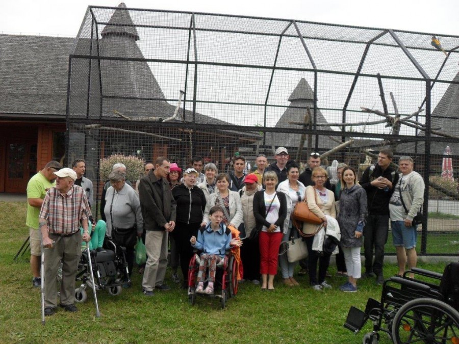 Wyjazd integracyjny ŚDS Koło do Zoo Safari w Borysewie