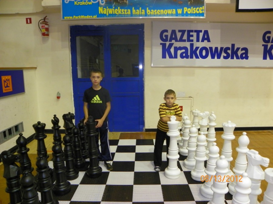 Szachiści z „Kiełbaski” w Krakowie