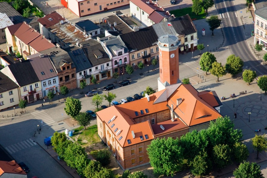 Kolska starówka z lotu ptaka