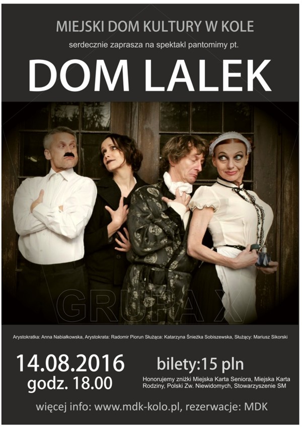 "Dom Lalek" wg "Grupy X"....