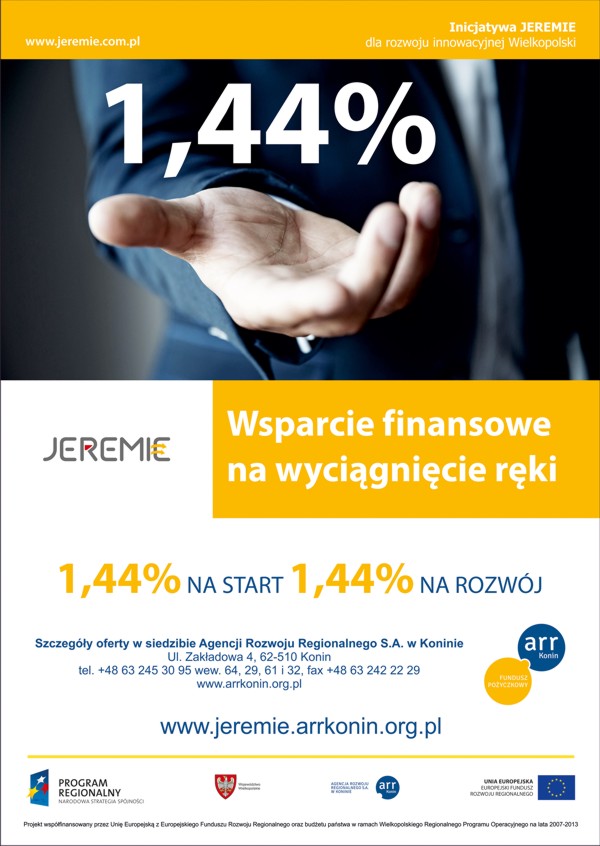 1,44 % na START i ROZWÓJ !