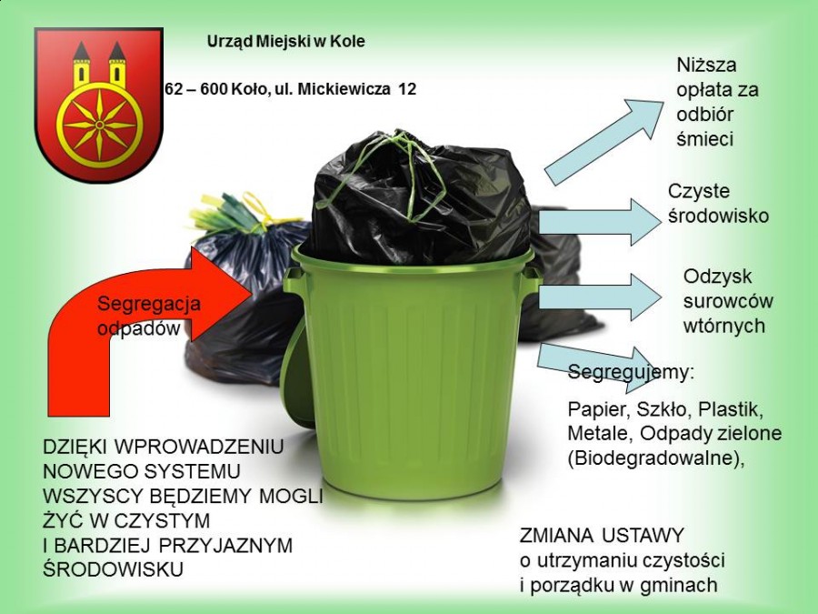 APEL do mieszkańców o segregację odpadów