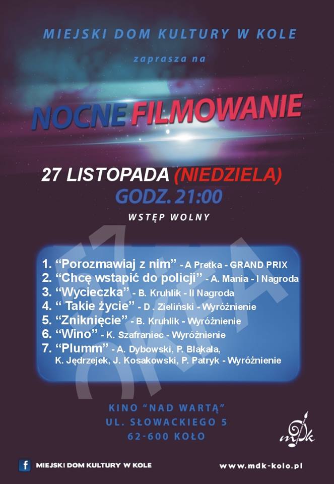 Nocne filmowanie