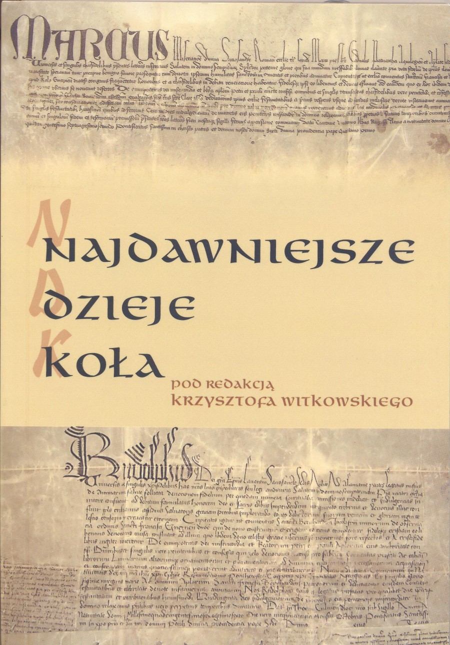 "Najdawniejsze dzieje Koła"