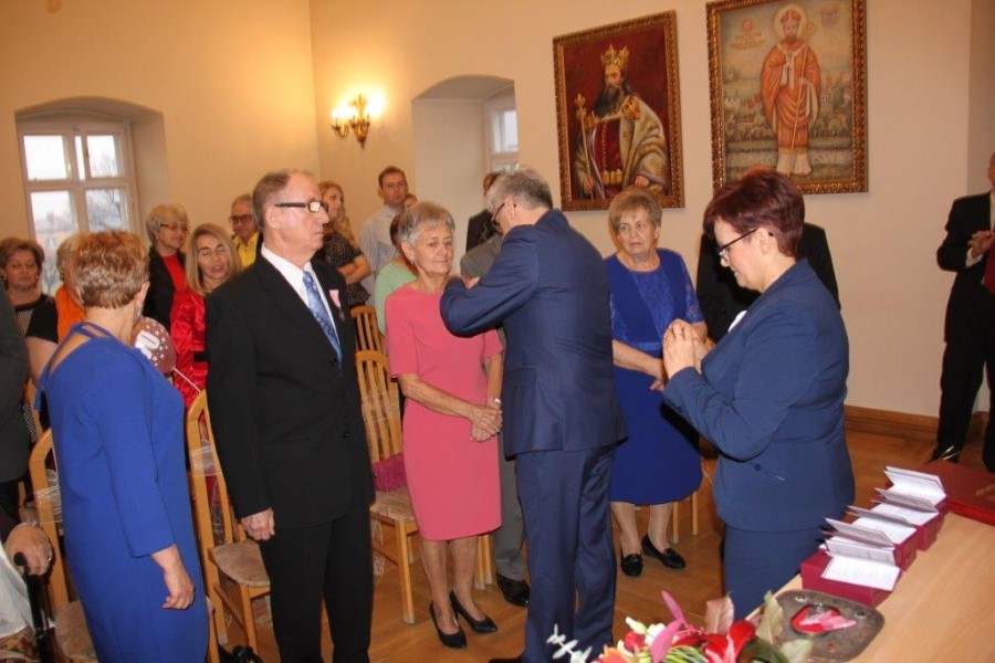 Diamentowe i Złote Gody w kolskim ratuszu