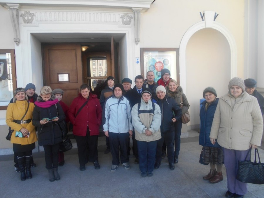 Wyjazd podopiecznych ŚDS do Teatru w Kaliszu