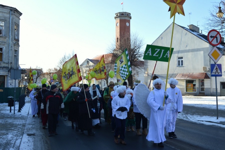 Orszak Trzech Króli przeszedł ulicami Koła