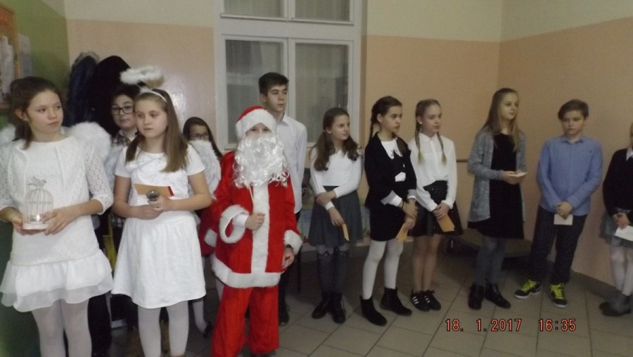 Świąteczny wieczorek w Szkole Podstawowej nr 1 w Kole