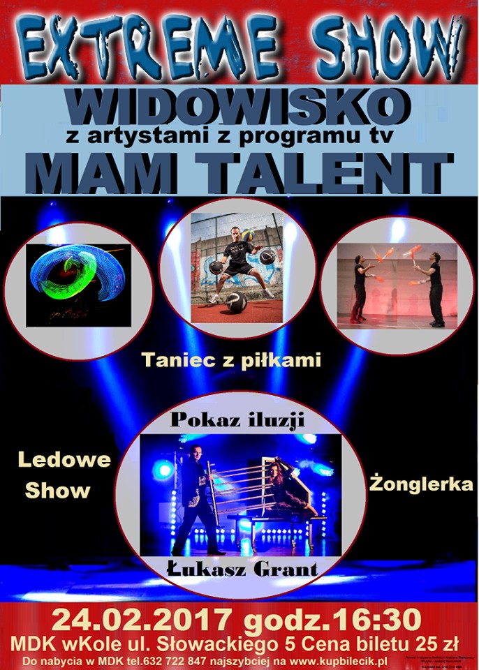 Uczestnicy programu „Mam talent” w Kole