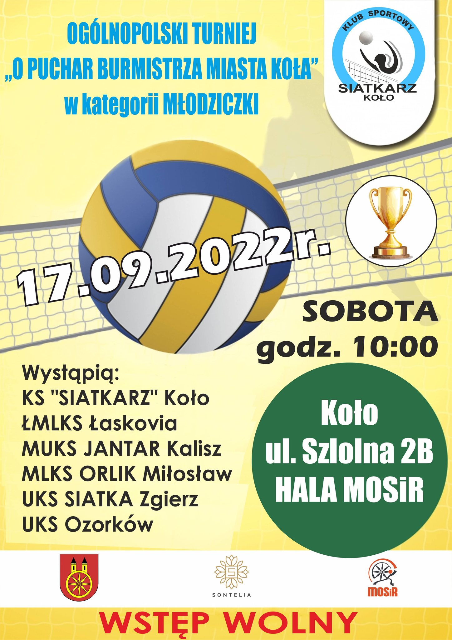 Plakat Ogólnopolski Turniej o 