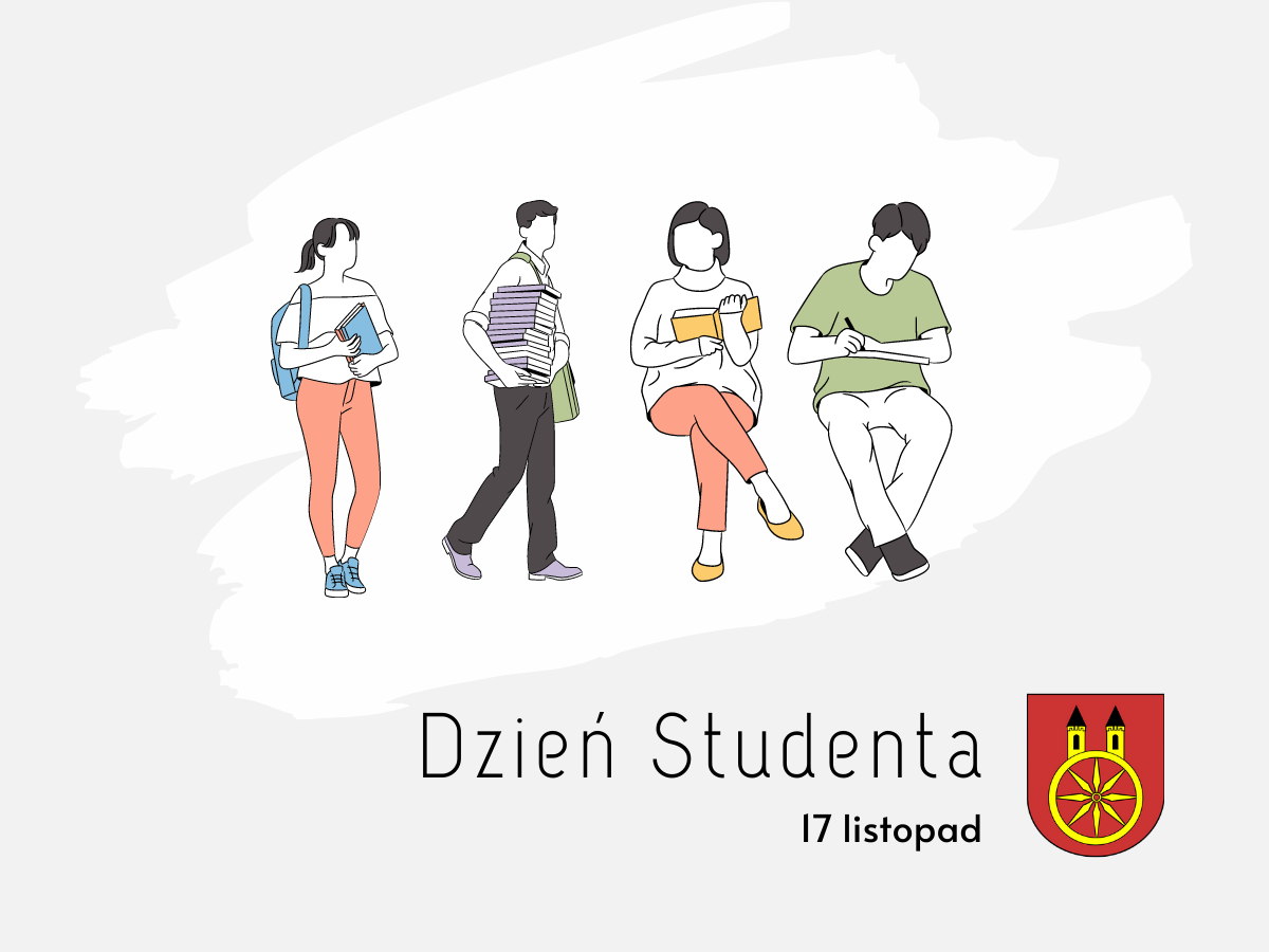 Plansza 17 listopada obchodzony jest Międzynarodowy Dzień Studenta, tekst pod planszą.