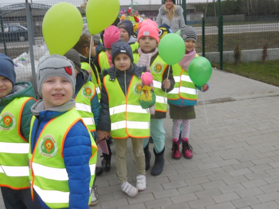 Przedszkolaki z "jedynki" przywitali wiosnę
