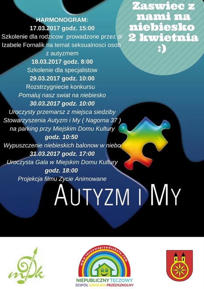 Zaświeć z nami na NIEBIESKO 2 kwietnia 2017 r.