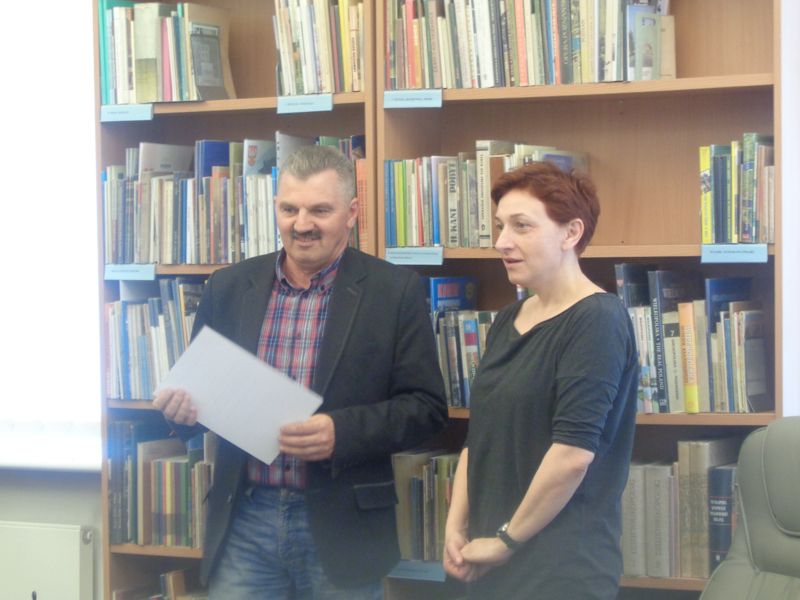 Spotkanie z Jackiem Nowaczykiem w PiMBP w Kole