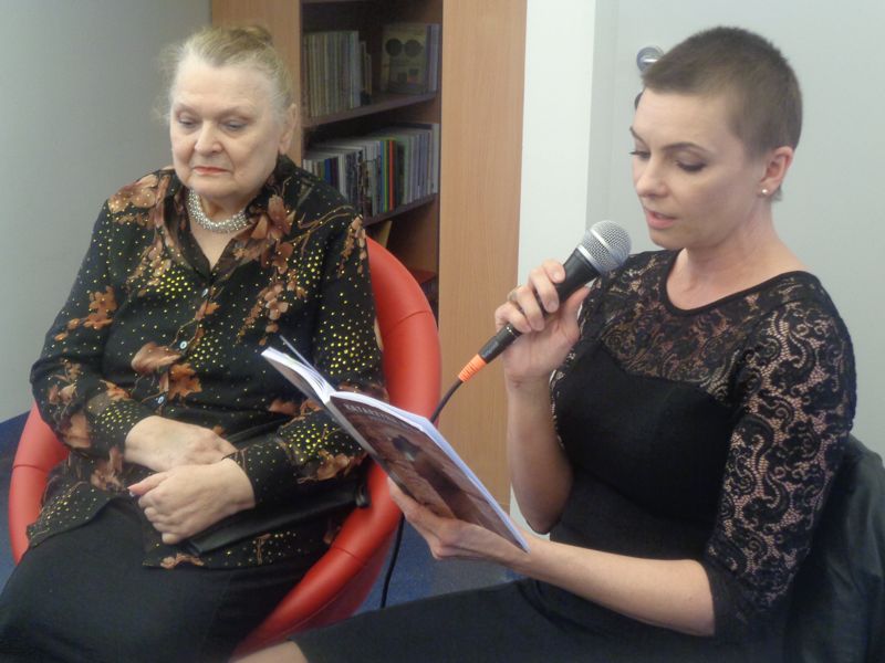 Katarzyna Wilk z wizytą w PiMBP w Kole
