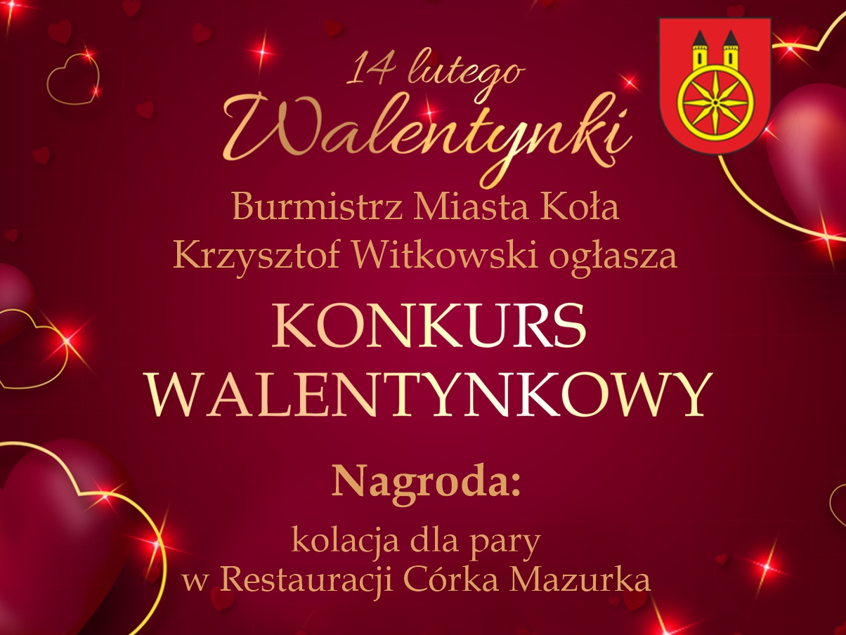 Infografika o Konkursie Walentynkowym, tekst pod infografiką.