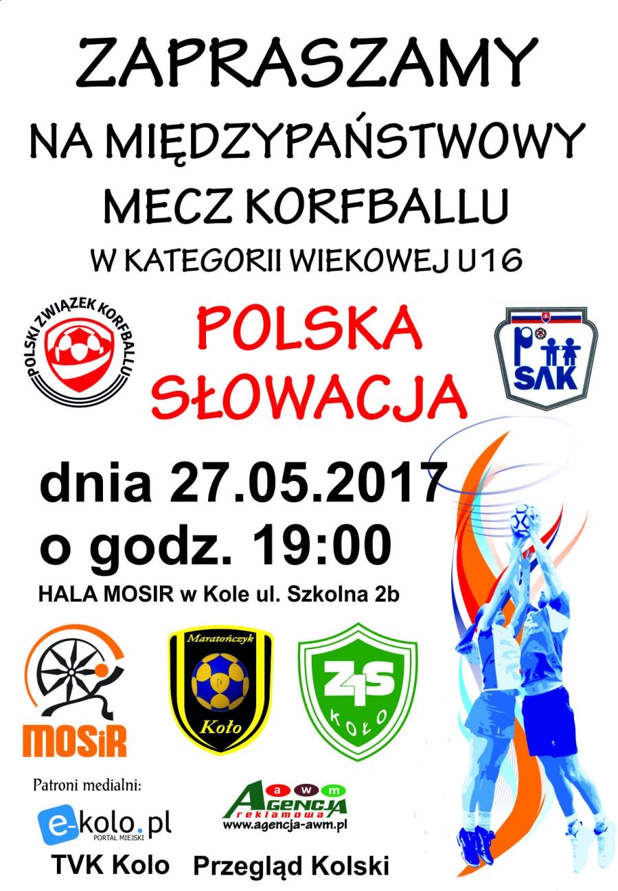 Zapraszamy na międzypaństwowy mecz korfballu