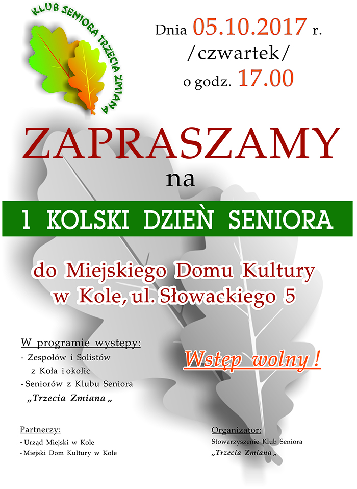 I Kolski Dzień Seniora