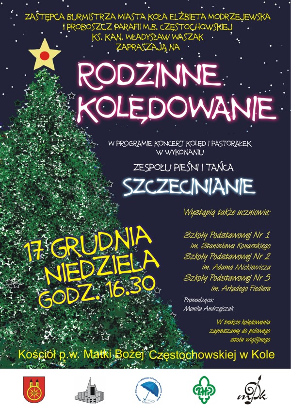 Zapraszamy na "Rodzinne Kolędowanie 2017"