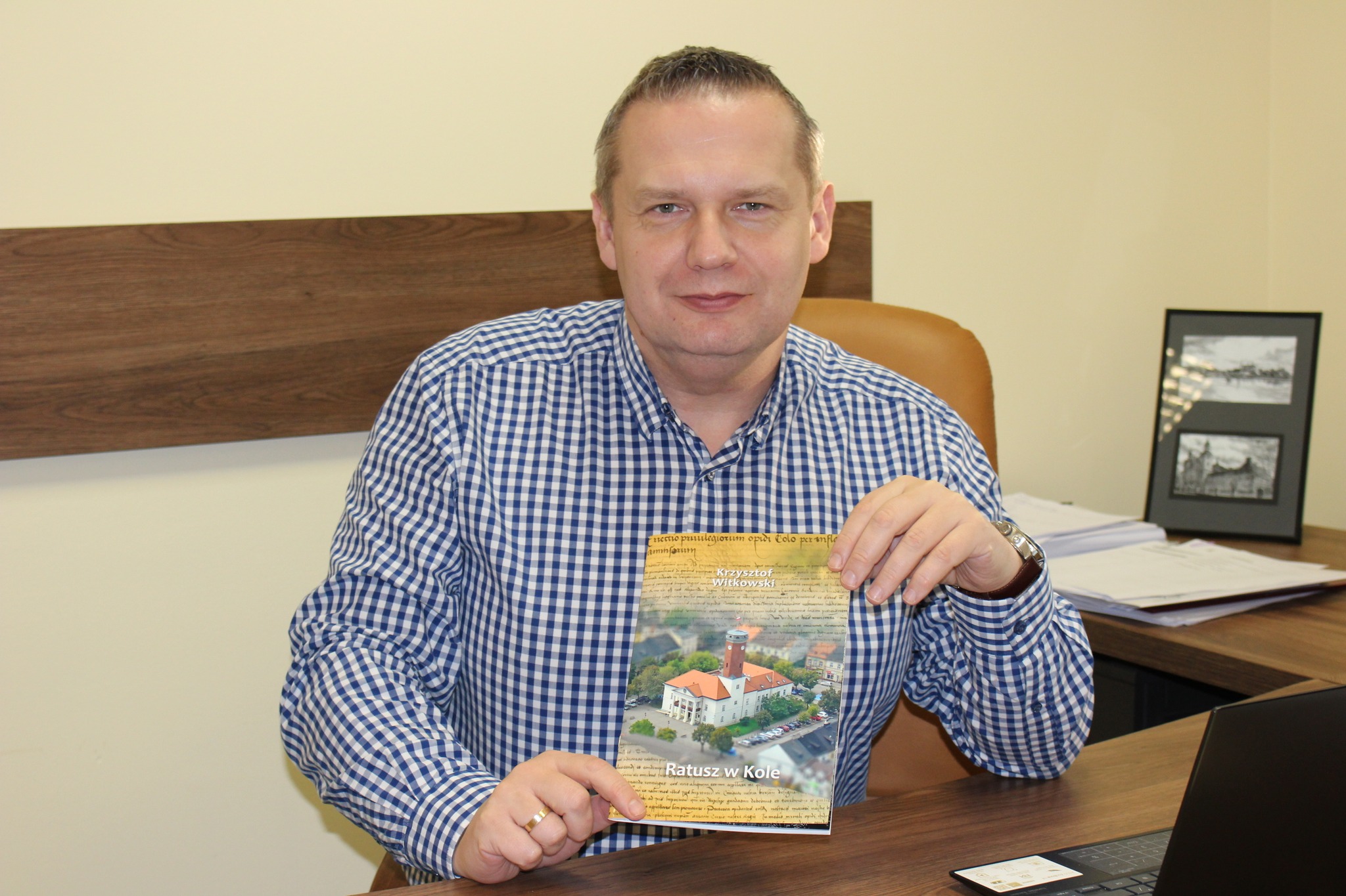 Burmistrz Miasta Koła Krzysztof Witkowski.